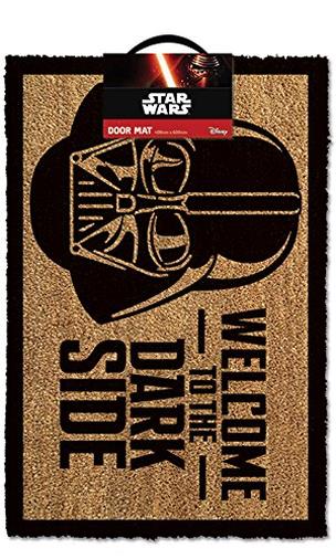 Lasgo Star Wars Zerbino Welcome To The Darkside, Legno, Multicolore, 40 x 70 cm