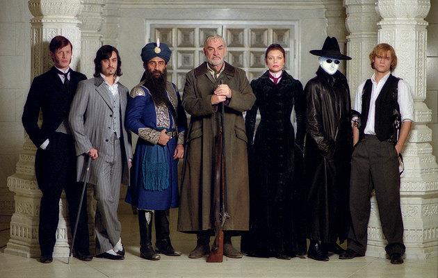 Il gruppo di eroi presente nel film I protagonisti del film La leggenda degli uomini straordinari