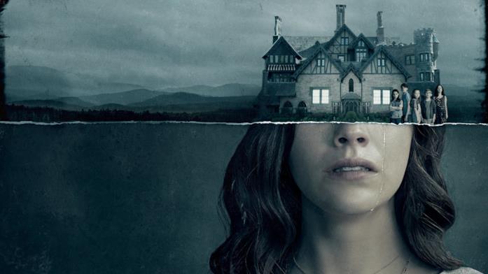Il poster promozionale di The Haunting of Hill House La storia di The Haunting of Hill House è ispirata a una vera casa infestata