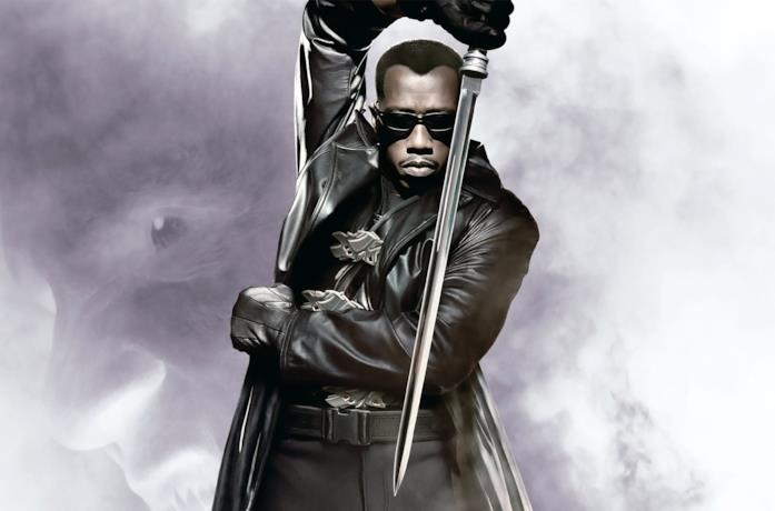 Blade in un post promozionale di Blade II