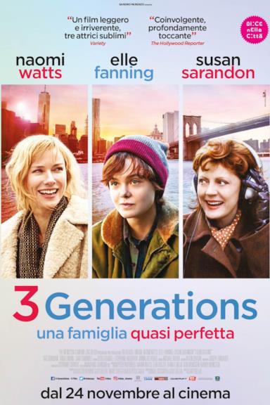 Poster 3 Generations - Una famiglia quasi perfetta