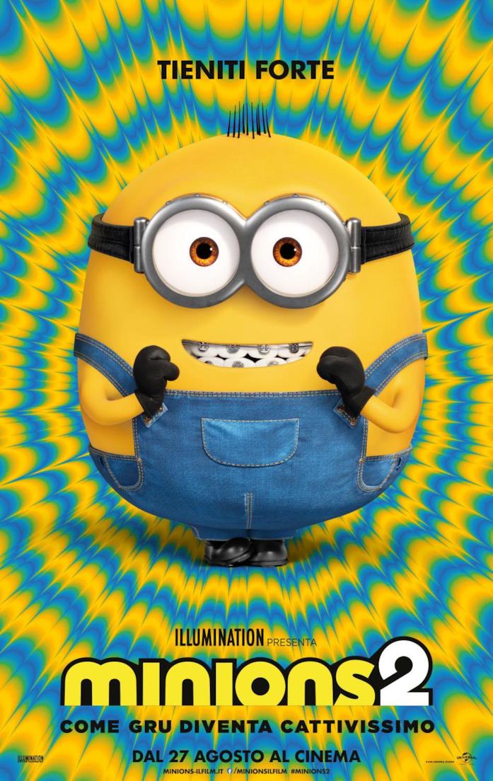 Il poster di Minions 2 La locandina italiana di Minions 2