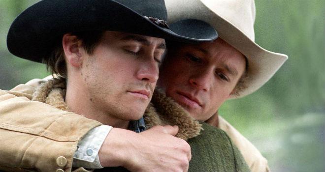 Una scena de I segreti di Brokeback Mountain