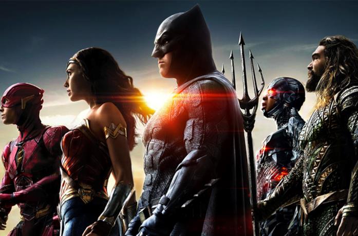 Poster di Justice League, cinecomic del 2017