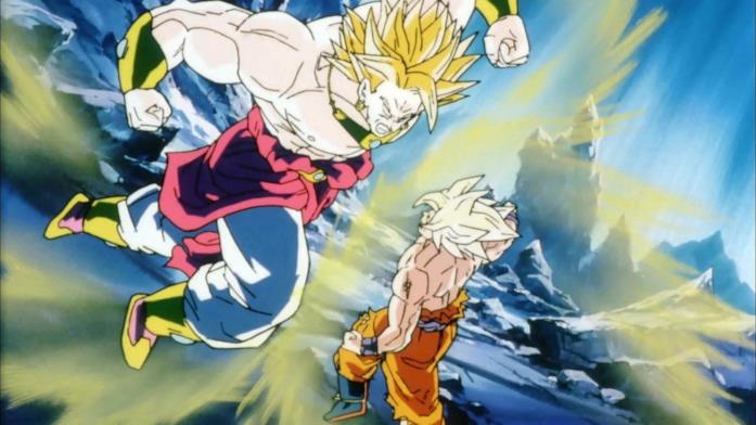 Broly contro Goku film Z Broly vs Goku Z
