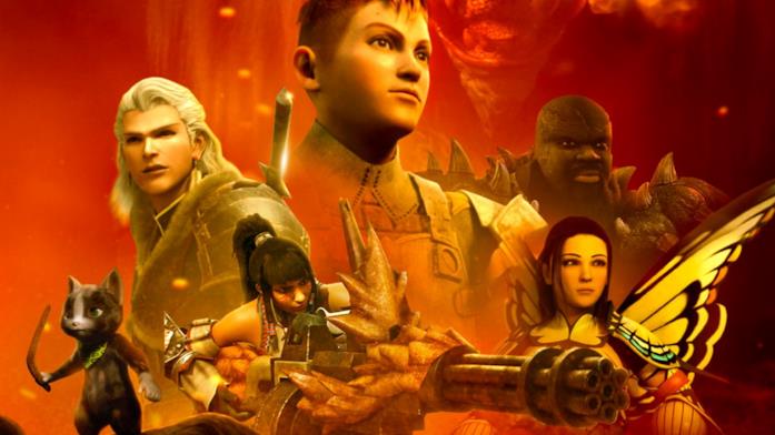 Monster Hunter Legends of the Guild anime Monster Hunter Netflix