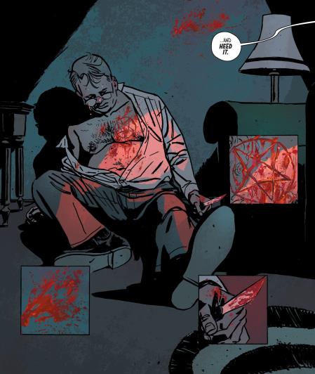 Outcast: il fumetto Outcast: una scena del fumetto