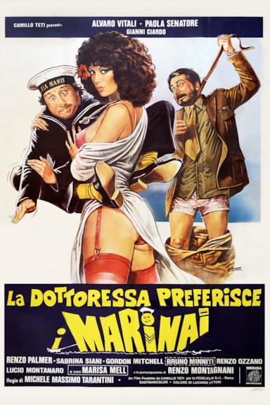 Poster La dottoressa preferisce i marinai