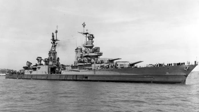 L'incrociatore USS Indianapolis