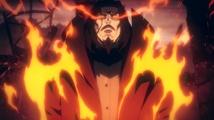 Dracula nella serie animata di Castlevania