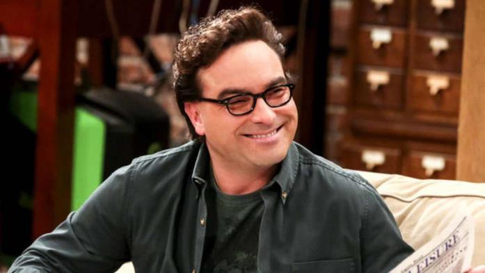 Leonard, uno dei protagonisti di The Big Bang Theory Primo piano di Johnny Galecki