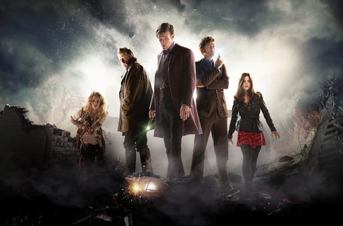 Una foto dallo speciale dei cinquant'anni di Doctor Who
