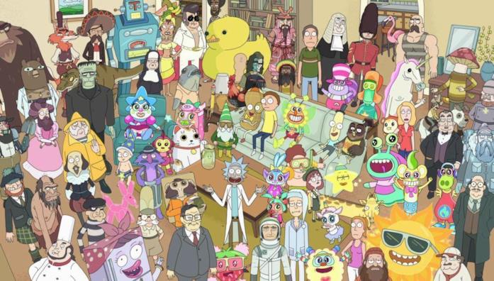 Rick and Morty: l'episodio Total Rickal Una scena tratta da Rick and Morty