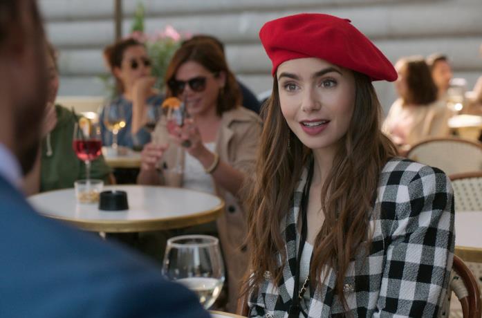 Una scena di Emily in Paris