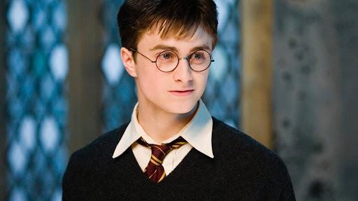 Daniel Radcliffe nel ruolo di Harry Potter