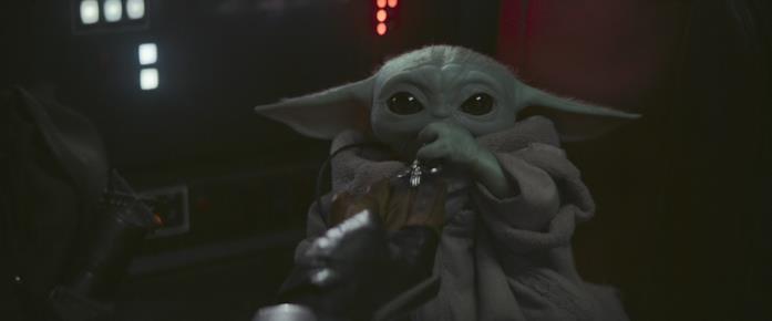 Baby Yoda, il tenero personaggio di The Mandalorian
