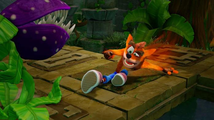 Crash Bandicoot nel suo look della N. Sane Trilogy
