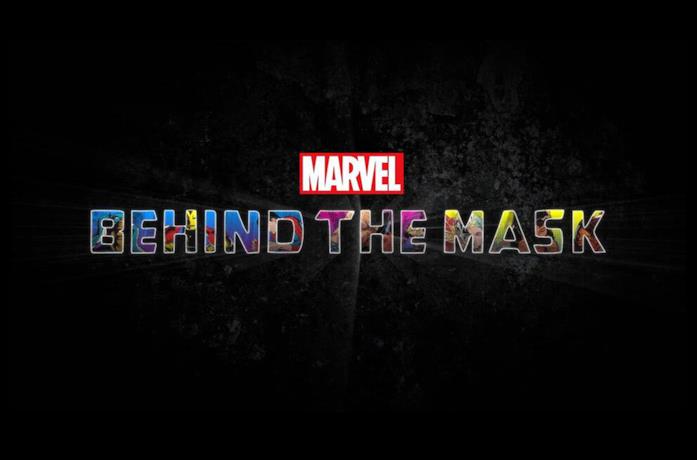 Il logo di Marvel's Behind the Mask