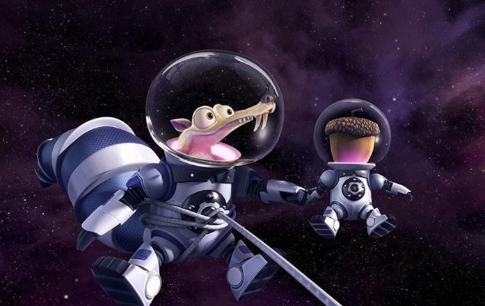 Scrat: Catapultato nello spazio Scrat e la ghianda nello spazio