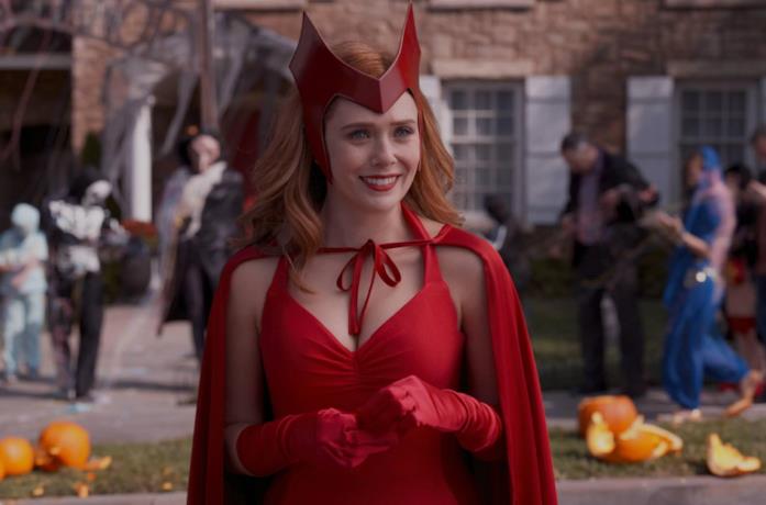 Wanda Maximoff, indovina sakoviana in WandaVision