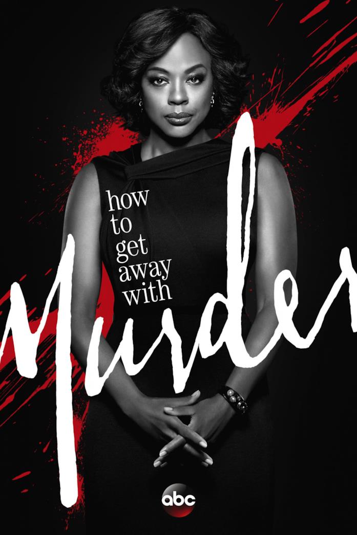 Il poster di How to Get Away with Murder Primo piano di Viola Davis