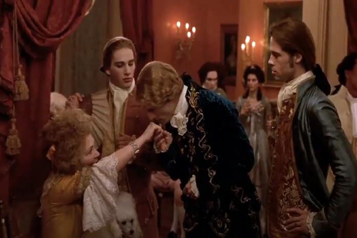 Una scena di Intervista col vampiro, film del 1994