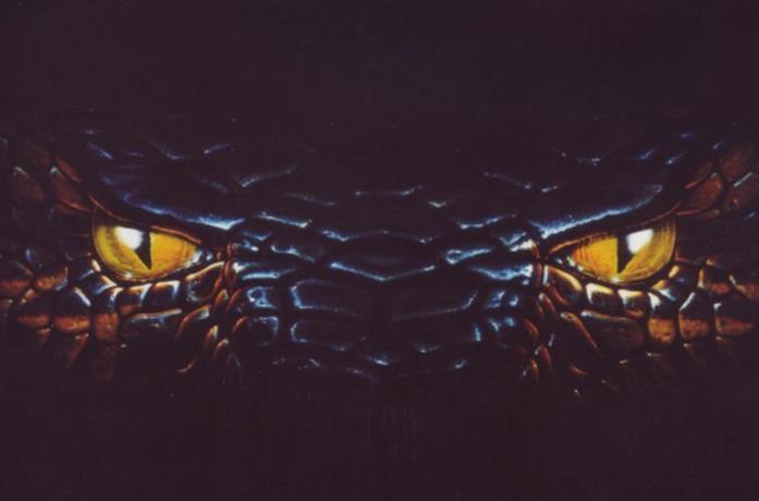 Un dettaglio del poster di Anaconda