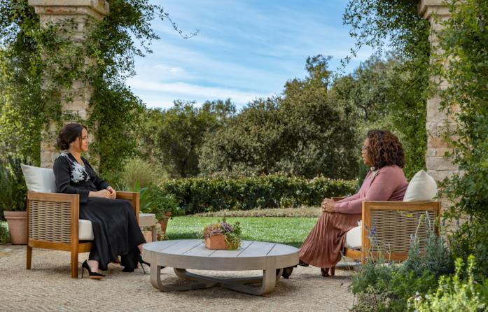 Meghan Markle intervistata da Oprah Winfrey