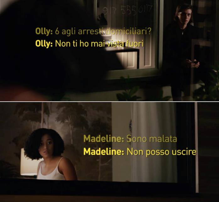 Noi siamo tutto La scena dei messaggi in Noi siamo tutto