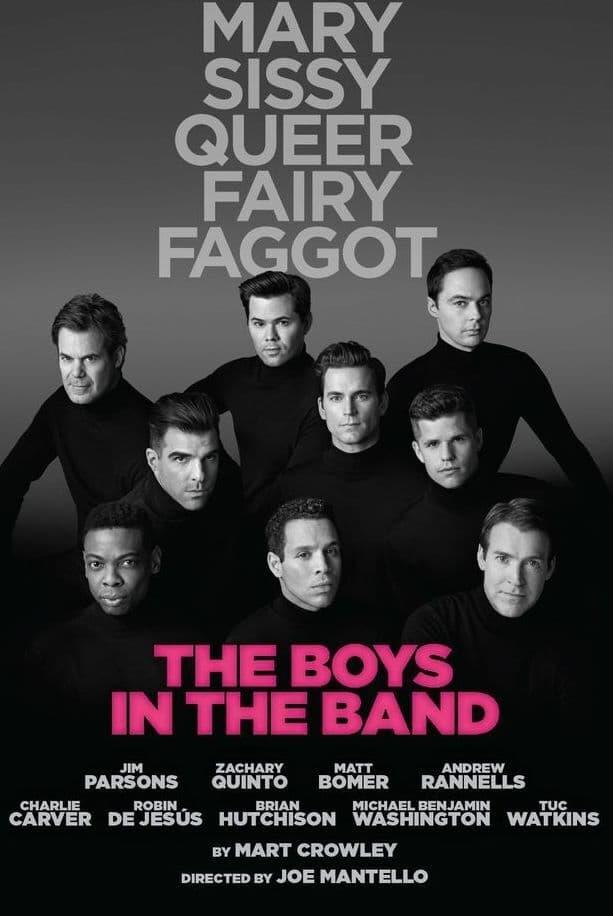 Il poster di The Boys in the Band Il cast di The Boys in the Band