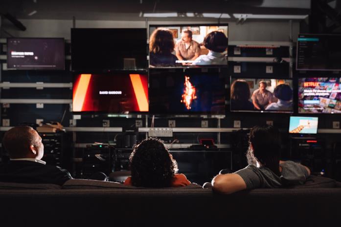 Dipendenti Netflix nell'ufficio di Los Angeles