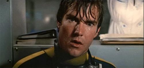 Lo squalo 3, il secondo sequel Dennis Quaid in una scena del film
