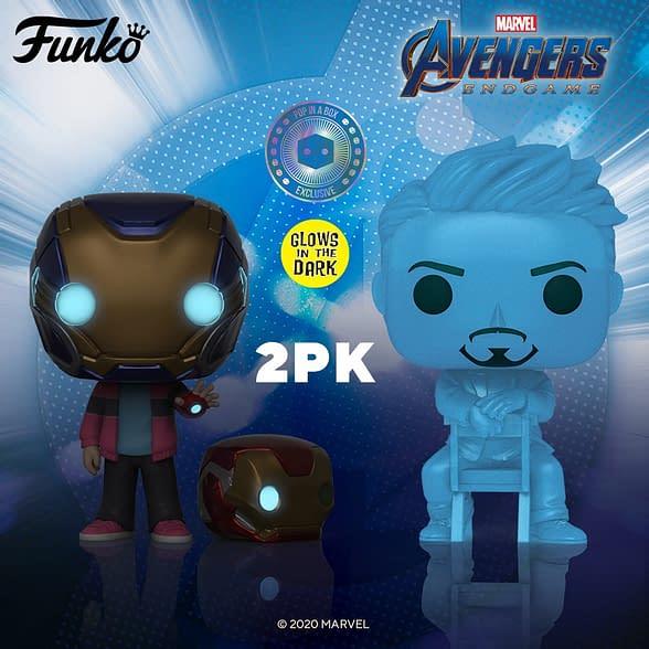 Un'immagine dei Funko Pop! di Tony e Morgan Stark Arrivano i nuovi Funko Pop! di Tony e Morgan Stark
