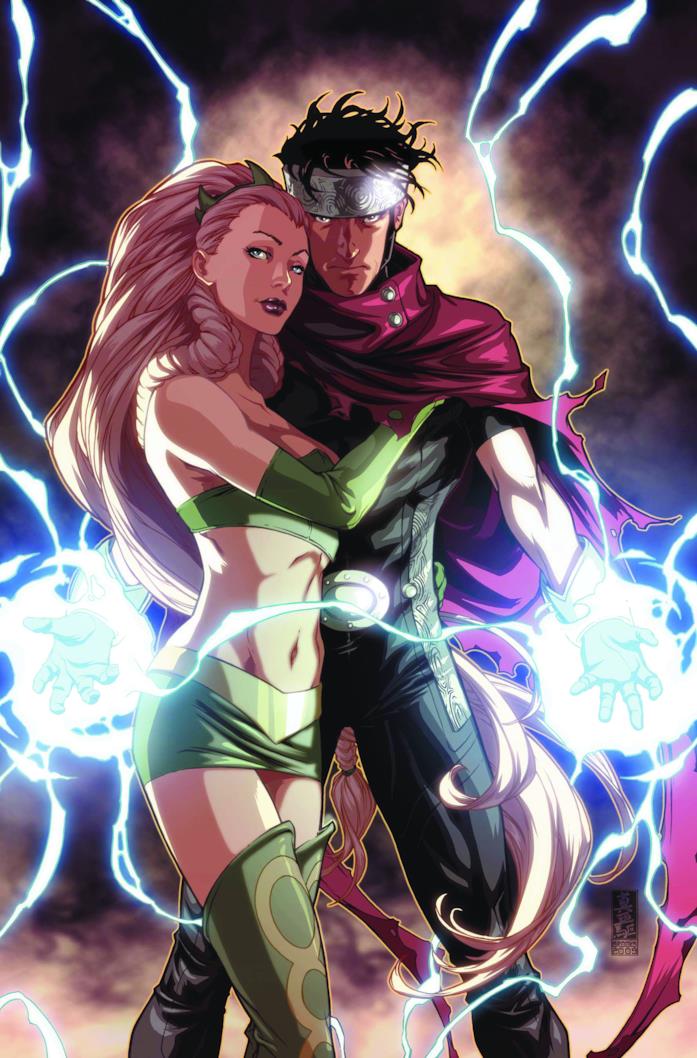 Sylvie Lushton e Billy Kaplan Enchantress e Wiccan in Dark Reign