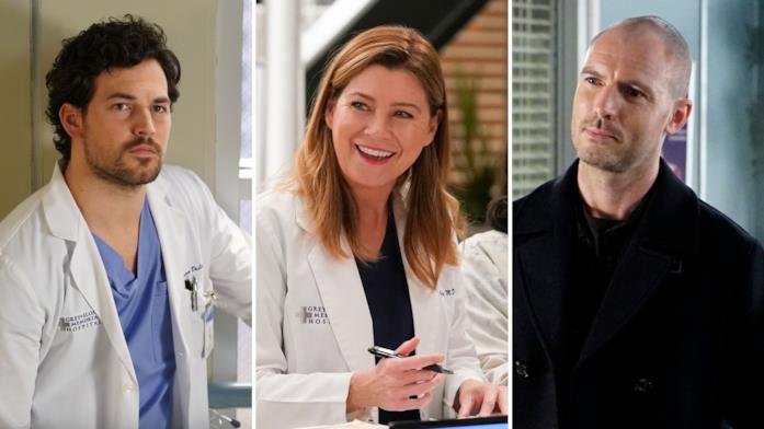 DeLuca, Meredith e Hayes