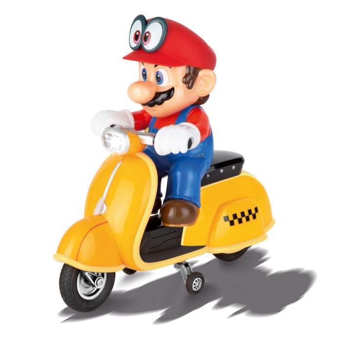 La vespa di Super Mario Odyssey di Carrera Lo scooter di Super Mario Odyssey di Carrera