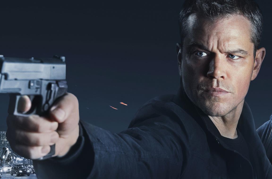 Matt Damon nel ruolo di Jason Bourne