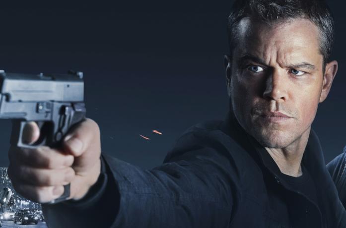 Matt Damon nel ruolo di Jason Bourne