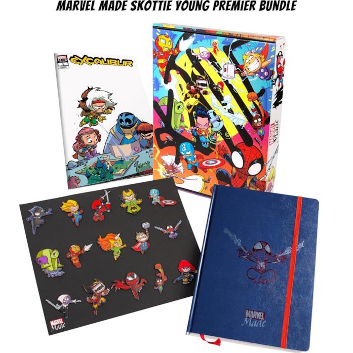 Un'immagine del contenuto del Marvel Made Skottie Young Premier Bundle Marvel Made: svelati i contenuti dello Skottie Young Premier Bundle