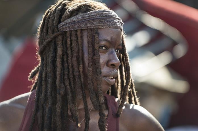Michonne in The Walking Dead 10