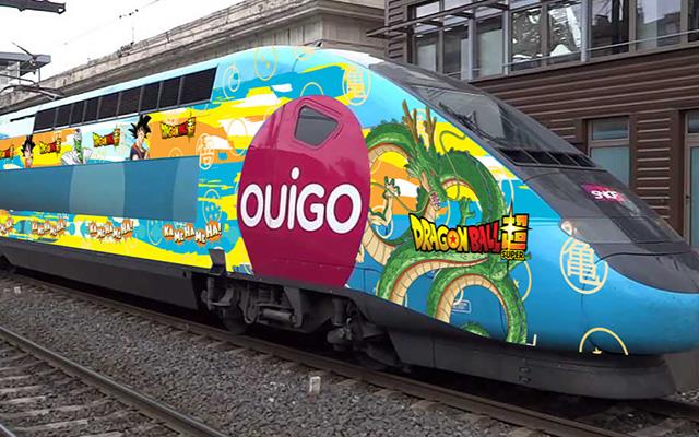 Treno dedicato a Dragon Ball