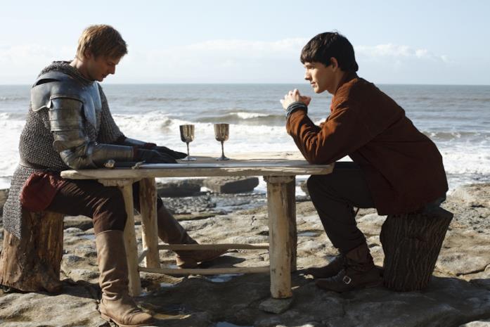 23 Bradley James e Colin Morgan girano a Dunraven Bay