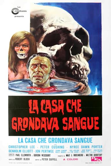 Poster La casa che grondava sangue