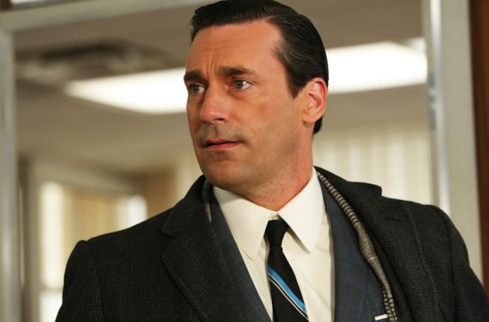 Un'immagine di Jon Hamm in Mad Men