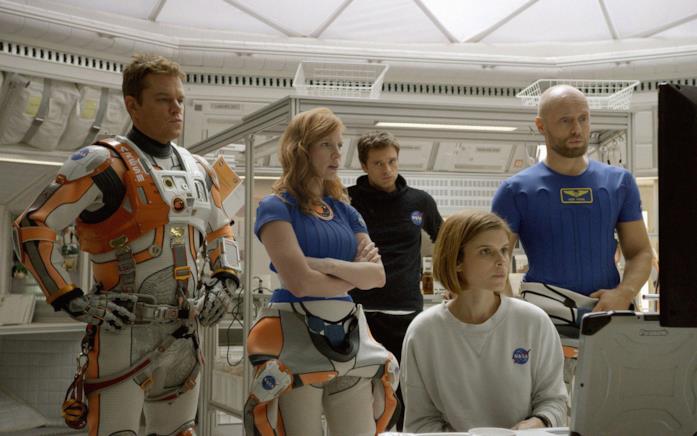 Il cast di The Martian Una scena del film
