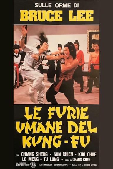 Poster Le furie umane del kung fu