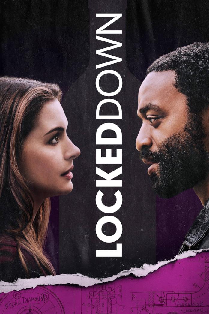 Il poster di Locked Down Il cast di profilo nella locandina di Locked Down