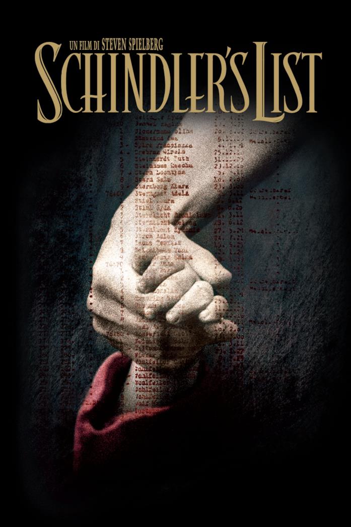 Schindler's List: la locandina Schindler's List, il film di Steven Spielberg