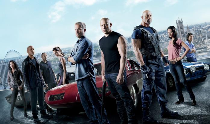 I protagonisti di Fast & Furious 7