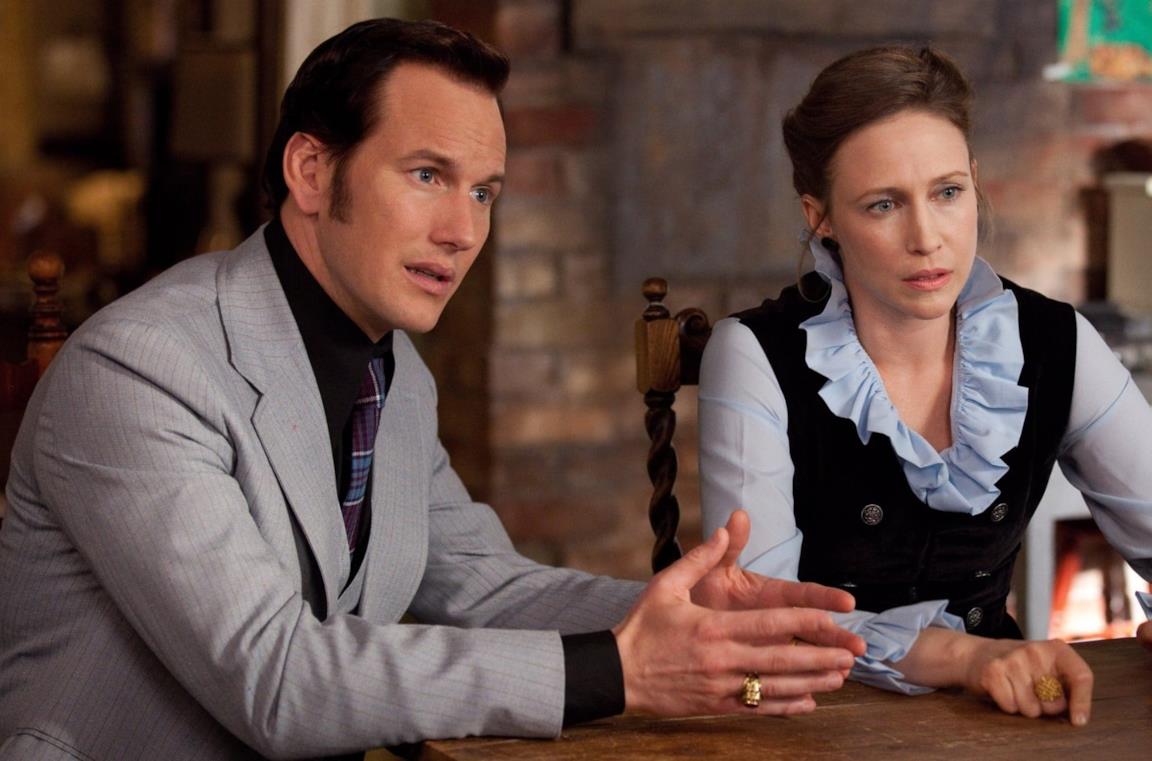 Vera Farmiga e Patrick Wilson nei panni di Ed e Lorraine Warren in The Conjuring
